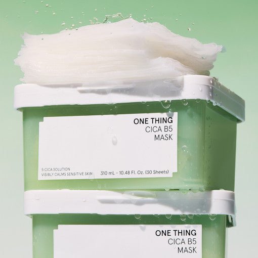 ONE THING CICA B5 MASK 310ml (30 sheets) - Radiance Revolution - ONE THING - Facial Mask