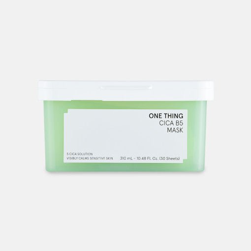 ONE THING CICA B5 MASK 310ml (30 sheets) - Radiance Revolution - ONE THING - Facial Mask