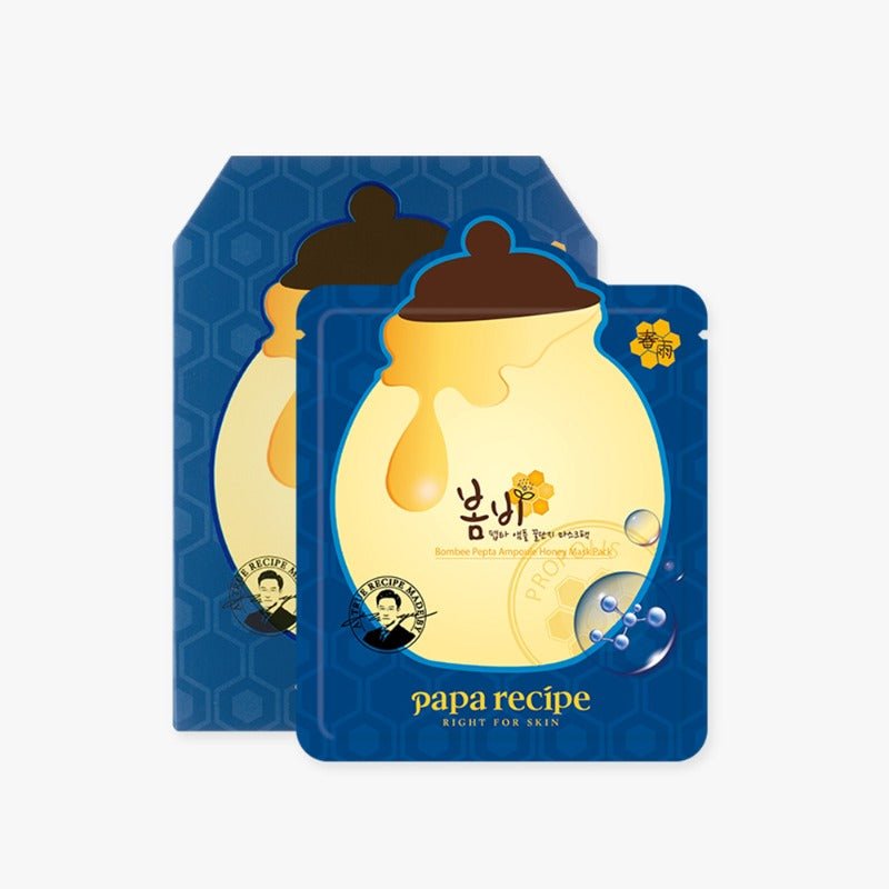 papa recipe Bombee Pepta Ampoule Honey Mask Pack Set 25g x 10 pcs - Radiance Revolution - papa recipe - Facial Mask