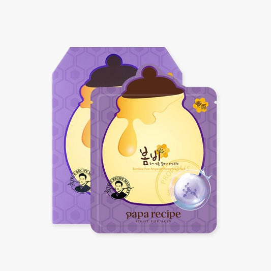 papa recipe Bombee Pore Ampoule Honey Mask Pack Set 25g x 10 pcs - Radiance Revolution - papa recipe - Facial Mask