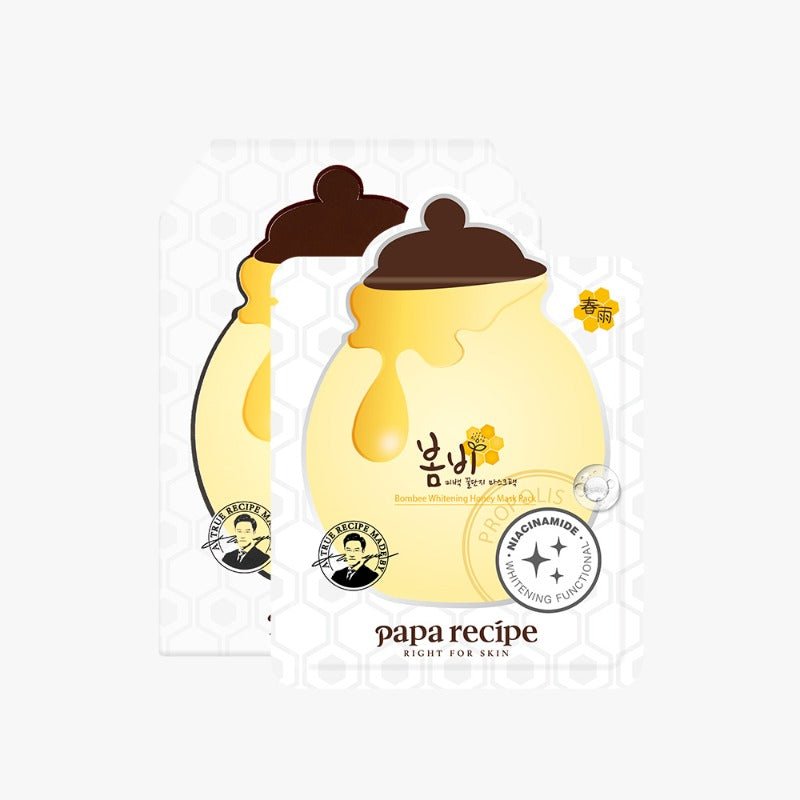 papa recipe Bombee Whitening Honey Mask Pack Set 25g x 10 pcs - Radiance Revolution - papa recipe - Facial Mask