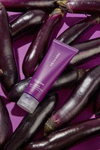 papa recipe Eggplant Clearing Mild Cleansing Foam 120ml.