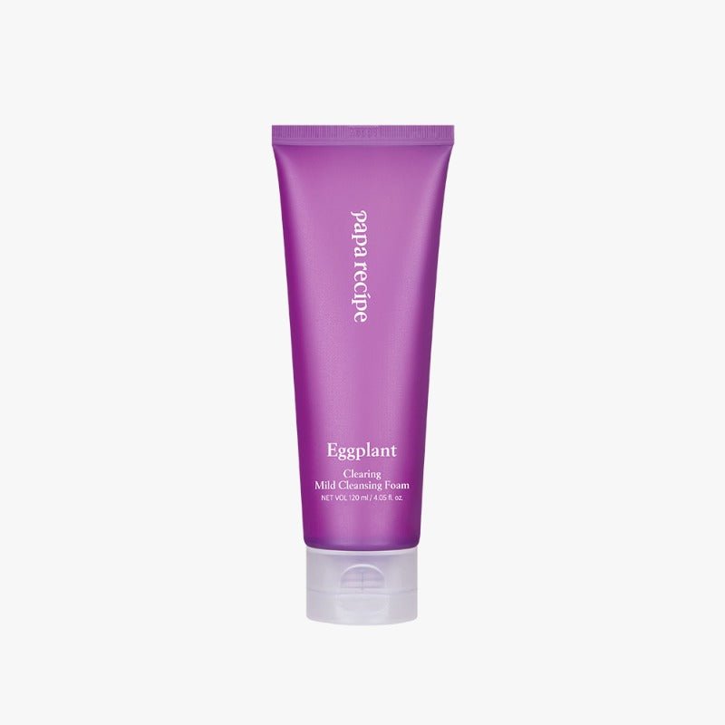 papa recipe Eggplant Clearing Mild Cleansing Foam 120ml - Radiance Revolution - papa recipe - Cleansing Foam