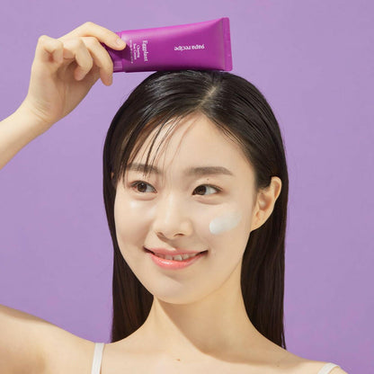 papa recipe Eggplant Clearing Sun Cream 50ml (SPF 50+ PA++++).