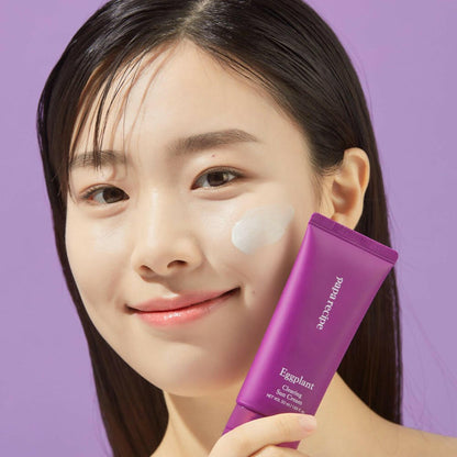 papa recipe Eggplant Clearing Sun Cream 50ml (SPF 50+ PA++++).