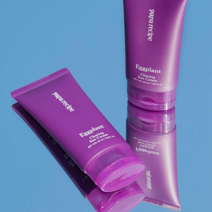 papa recipe Eggplant Clearing Sun Cream 50ml (SPF 50+ PA++++).