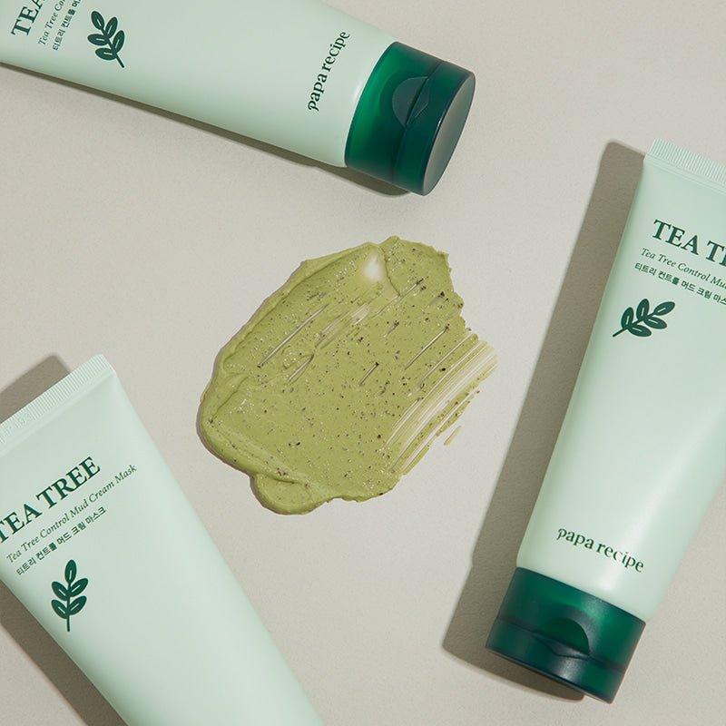 papa recipe Tea Tree Control Mud Cream Mask 100ml - Radiance Revolution - papa recipe - Facial Mask