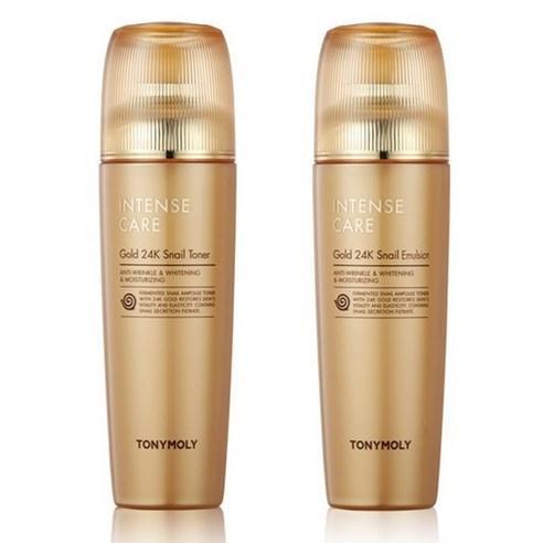 TONYMOLY Intense Care Gold 24K Snail 2 Set.