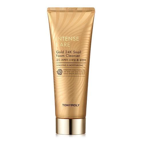 TONYMOLY Intense Care Gold 24k Snail Foam Cleanser 150ml.