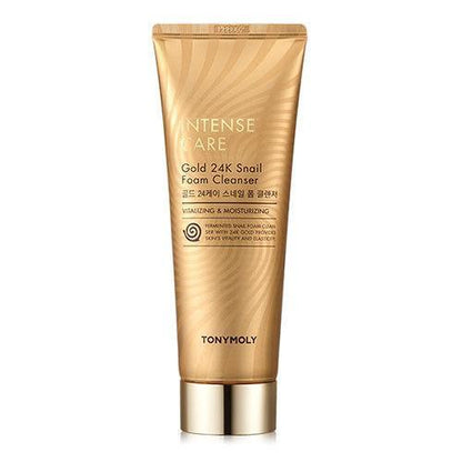 TONYMOLY Intense Care Gold 24k Snail Foam Cleanser 150ml.