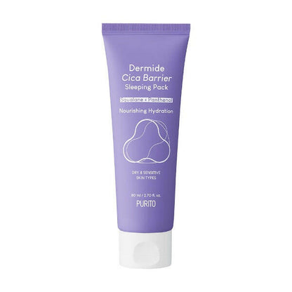 PURITO Dermide Cica Barrier Sleeping Pack 80ml.