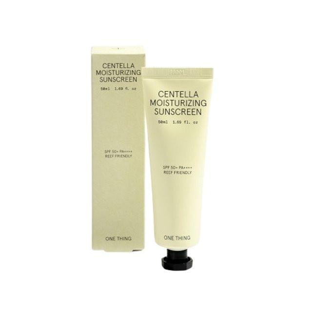 [ONE THING] Centella Moisturizing Sunscreen 50ml (SPF50+).