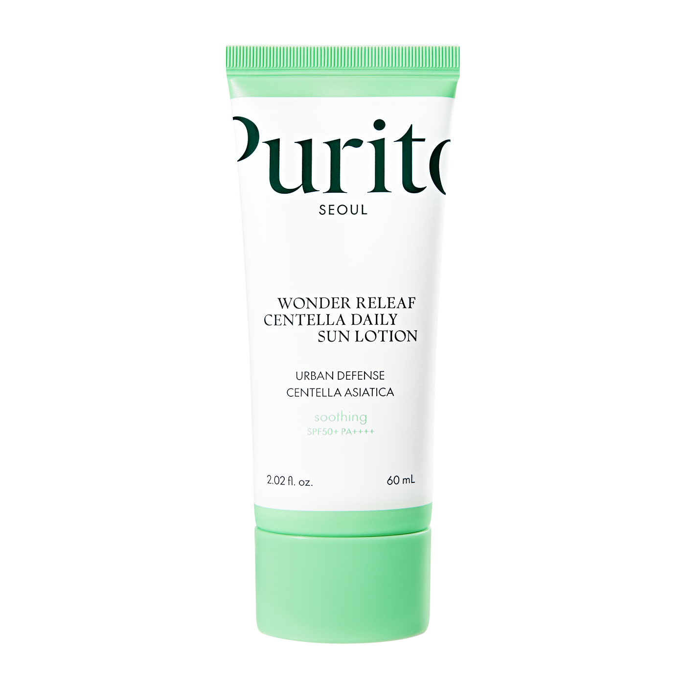 [PURITO SEOUL] Wonder Releaf Centella Daily Sun Lotion SPF50+ PA++++ 60ml.