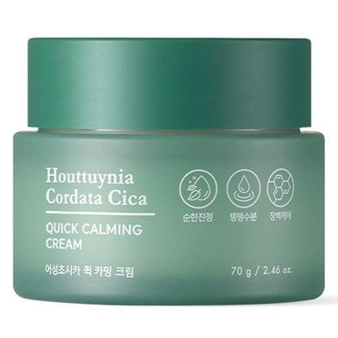TONYMOLY Houttuynia Cordata Cica Quick Calming Cream 70g.