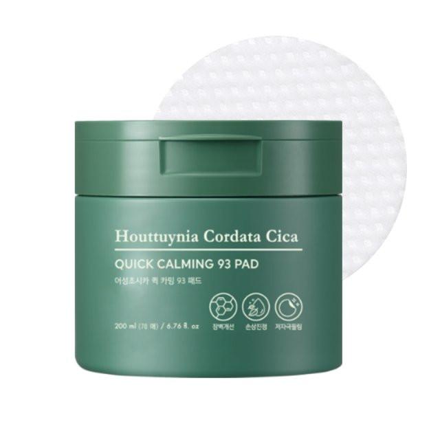 TONYMOLY Houttuynia Cordata Cica Quick Calming Pad 70g.