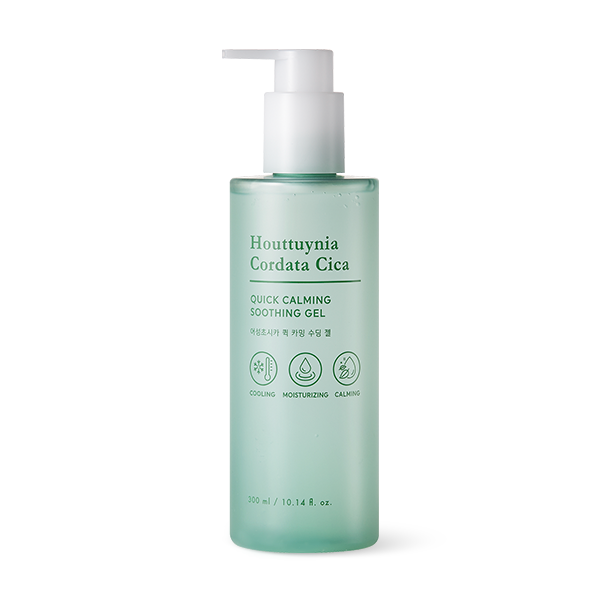 TONYMOLY Houttuynia Cordata Cica Quick Calming Soothing Gel 300ml.