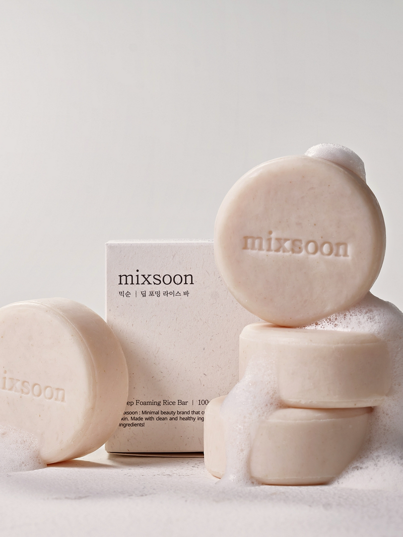 Mixsoon Deep Foaming Rice Bar 100g - Radiance Revolution - Default Title - Soap - Mixsoon