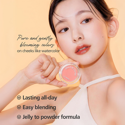 The SAEM Jelly Blusher 4.5g * 6 colors.