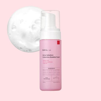 EUNYUL Lab Acne Solution Calamine Bubble Foam 150ml.