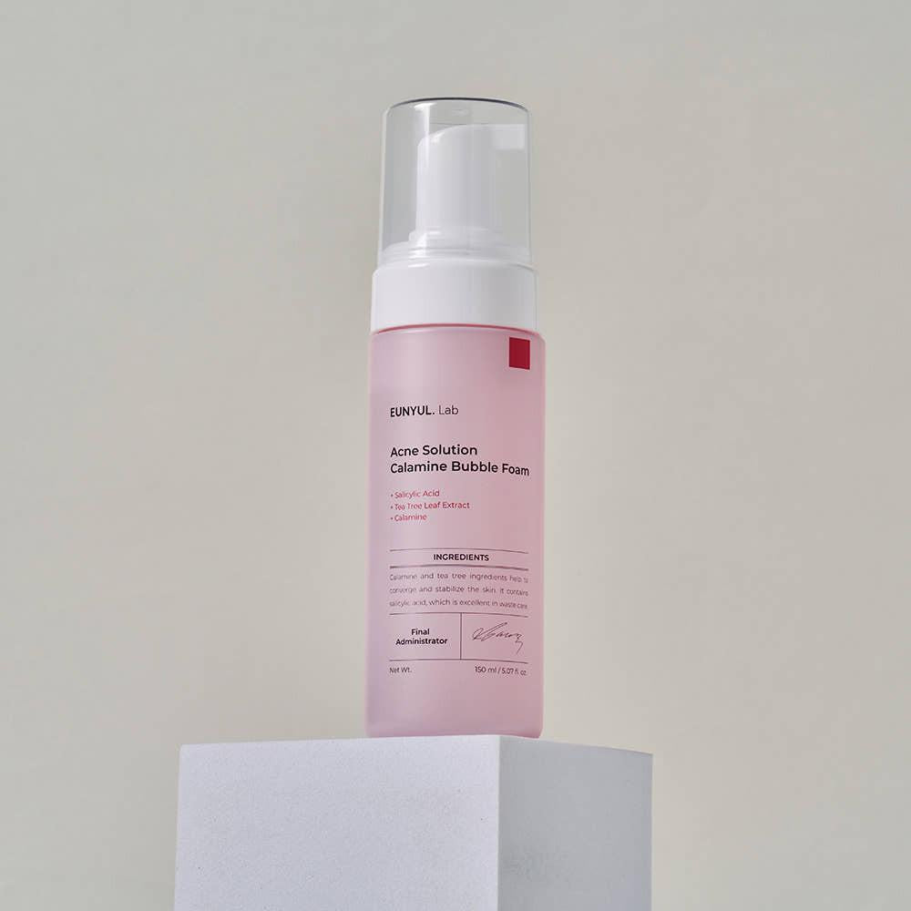 EUNYUL Lab Acne Solution Calamine Bubble Foam 150ml.