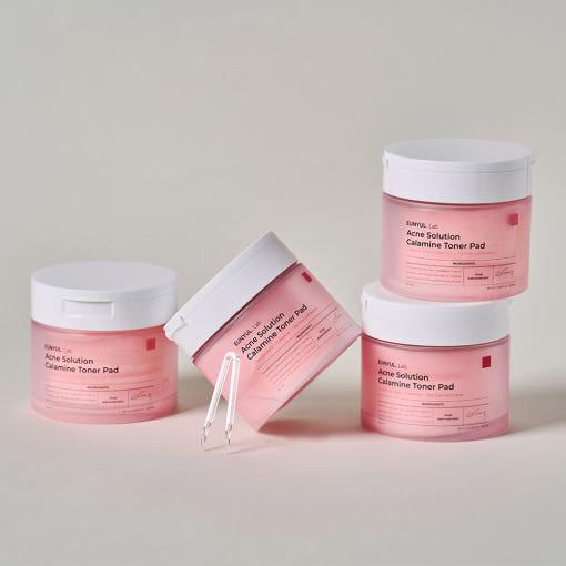 Eunyul Lab Acne Solution Calamine Toner Pad 60ea/180ml.