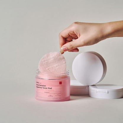 Eunyul Lab Acne Solution Calamine Toner Pad 60ea/180ml.