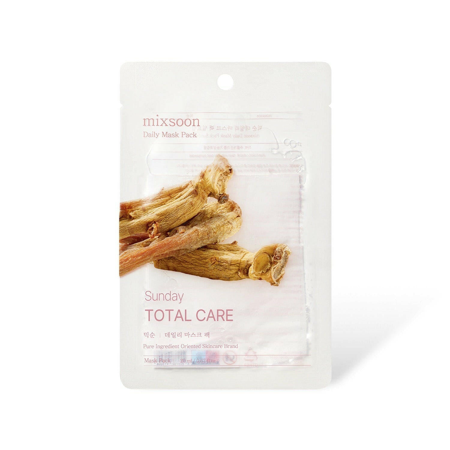 mixsoon Daily Mask Pack Sunday 20ml X 10ea.