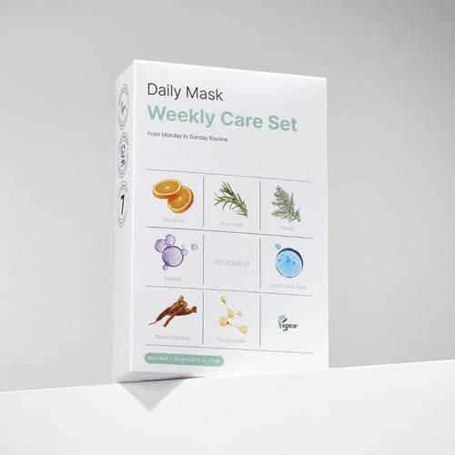 mixsoon Daily Mask Weekly Care Set (20ml X 7ea).