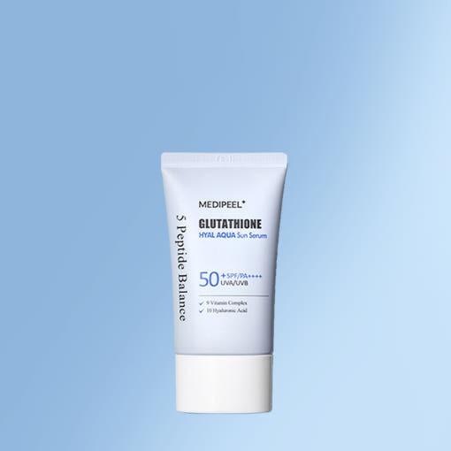 MEDIPEEL Glutathione Hyal Aqua Sun Serum SPF50+ PA++++ 50ml