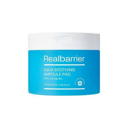 [Real Barrier] Aqua Soothing Ampoule Pad 130ml (70ea).