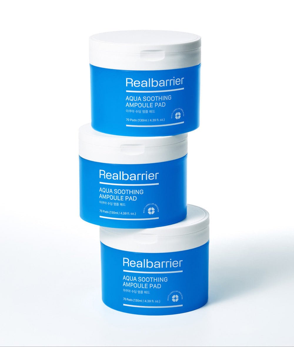 [Real Barrier] Aqua Soothing Ampoule Pad 130ml (70ea) - Radiance Revolution