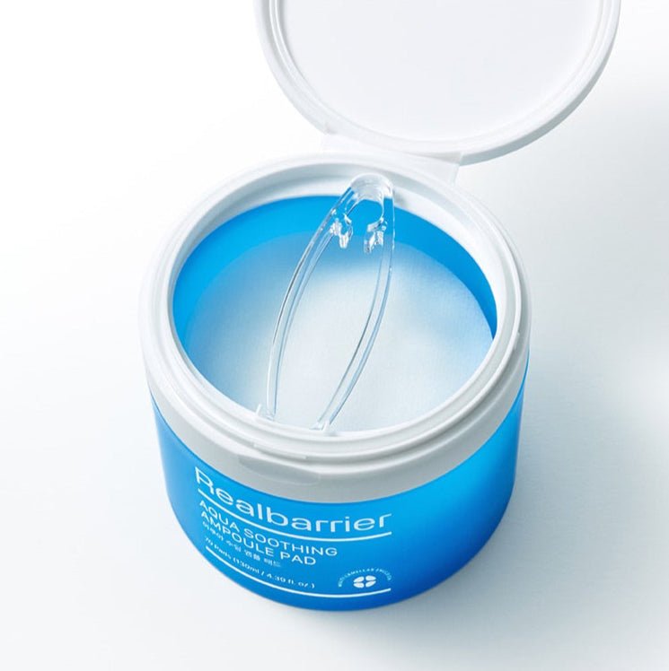 [Real Barrier] Aqua Soothing Ampoule Pad 130ml (70ea) - Radiance Revolution