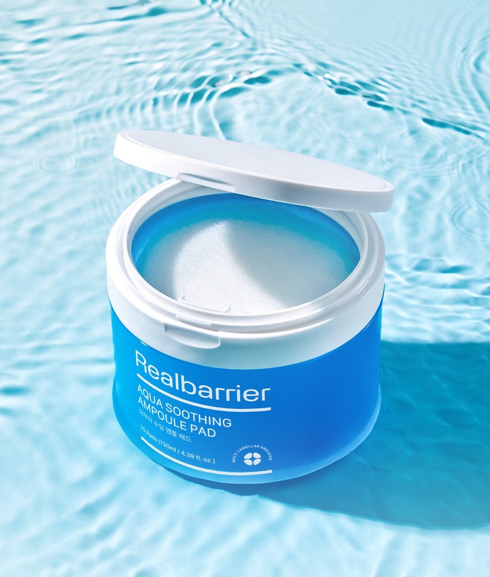 [Real Barrier] Aqua Soothing Ampoule Pad 130ml (70ea) - Radiance Revolution