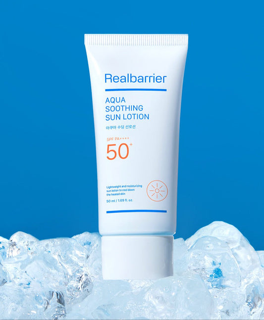 [Real Barrier] Aqua Soothing Sun Lotion SPF50+ PA++++ 50ml - Radiance Revolution - Real Barrier - Sun Cream