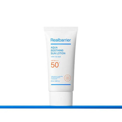 [Real Barrier] Aqua Soothing Sun Lotion SPF50+ PA++++ 50ml.
