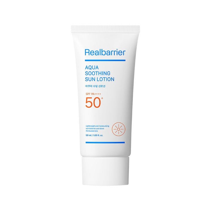 [Real Barrier] Aqua Soothing Sun Lotion SPF50+ PA++++ 50ml - Radiance Revolution