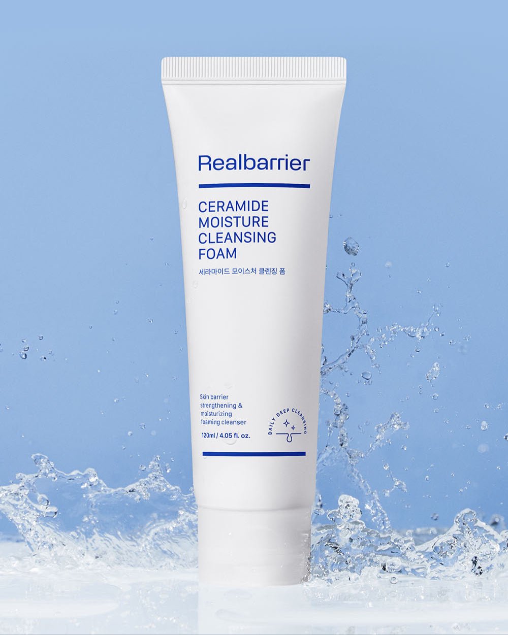 [Real Barrier] Ceramide Moisture Cleansing Foam 120ml - Radiance Revolution