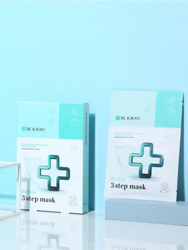 REJURAN Refine 3 Step Mask 37ml X 5ea - Radiance Revolution - REJURAN - Facial Mask