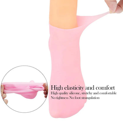 Silicone Moisturising Foot Socks - Radiance Revolution - Skin - Foot Care - Generic
