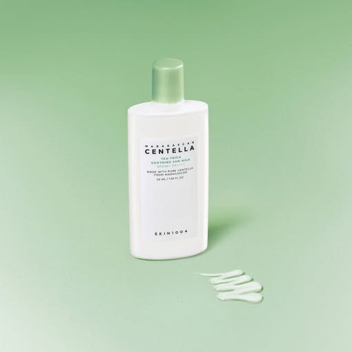 SKIN1004 MADAGASCAR CENTELLA TEA - TRICA SOOTHING SUN MILK SPF 50+ PA++++ 50ml - Radiance Revolution - SKIN1004 - Sunscreen
