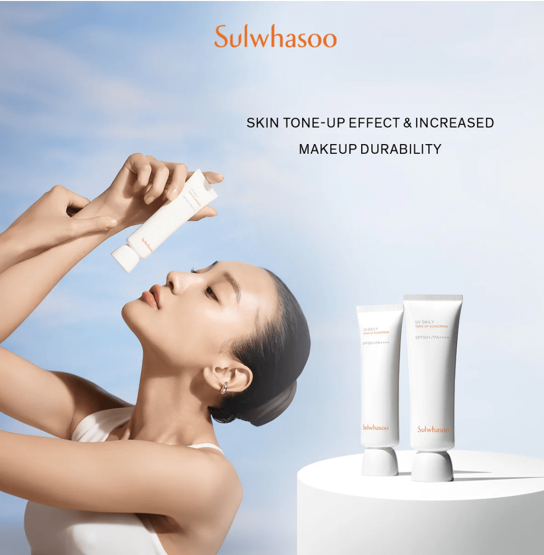 Sulwhasoo UV Daily Tone Up Sunscreen 50+/PA++++ 50ml - Radiance Revolution - Sulwhasoo - Sun Cream