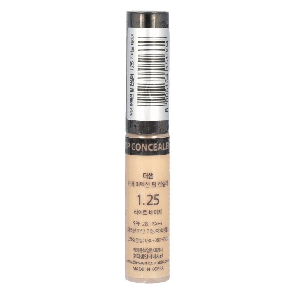 the SAEM Cover Perfection Tip Concealer 6.5g (10 shades) - Radiance Revolution - The SAEM - Concealer