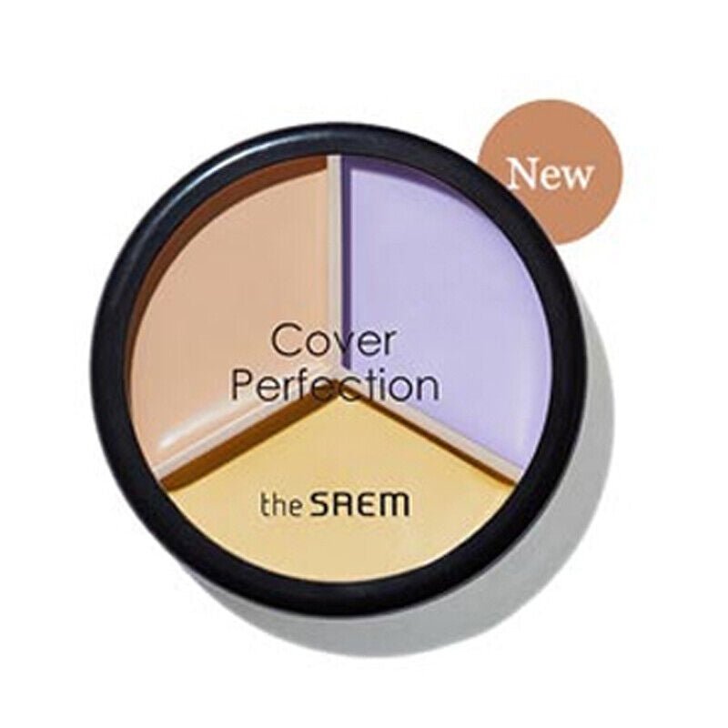 the SAEM Cover Perfection Triple Pot Concealer 4.5g*3 - Radiance Revolution - The SAEM - Concealer