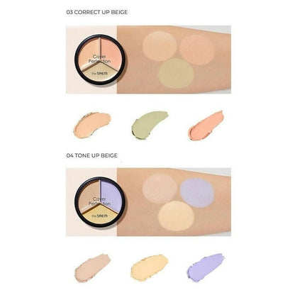 the SAEM Cover Perfection Triple Pot Concealer 4.5g*3.
