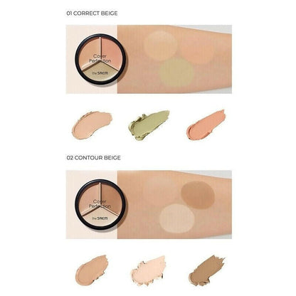 the SAEM Cover Perfection Triple Pot Concealer 4.5g*3.