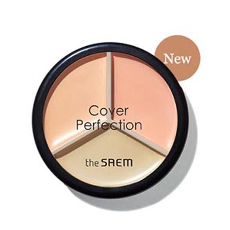 the SAEM Cover Perfection Triple Pot Concealer 4.5g*3 - Radiance Revolution - The SAEM - Concealer