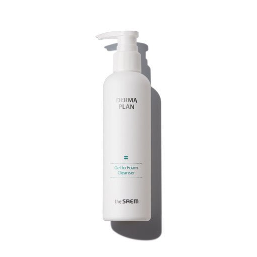 The SAEM Derma Plan Gel To Foam Cleanser 180ml - Radiance Revolution - The SAEM - Cleansing Foam