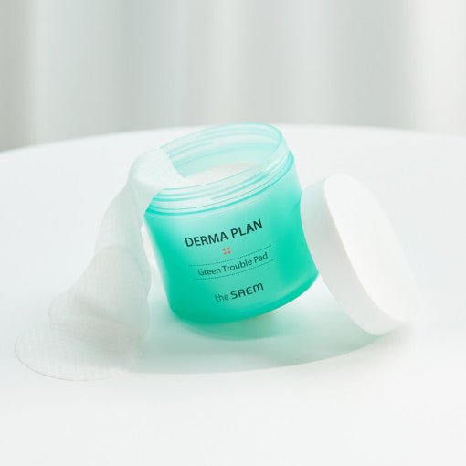 The SAEM Derma Plan Green Trouble Pad 145ml (70ea) - Radiance Revolution - The SAEM - Toner Pad