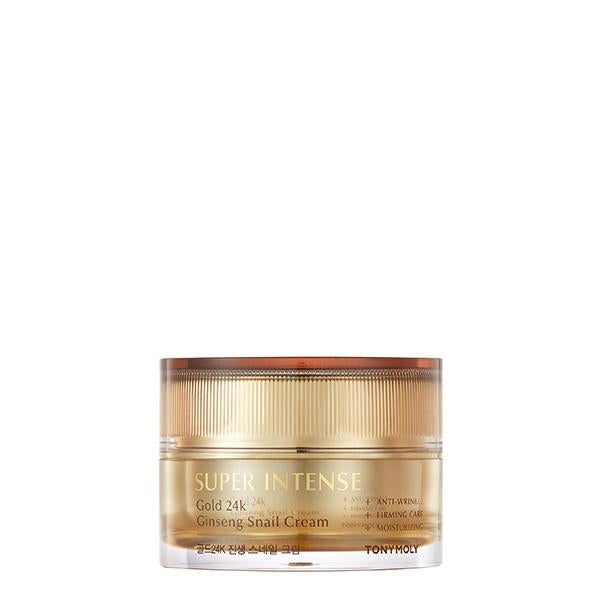 TONYMOLY SUPER INTENSE Gold 24K Ginseng Snail Cream 50ml - Radiance Revolution - TONYMOLY - Cream