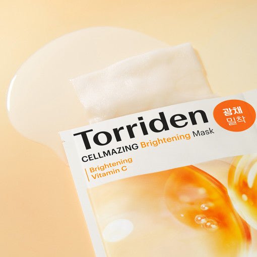 Torriden Cellmazing Vita C Brightening Mask Sheet 26ml X 10ea - Radiance Revolution - Torriden - Facial Mask